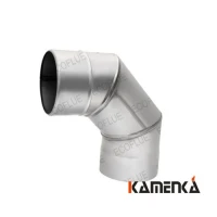 Отвод EcoFlue нерж 0,5мм диаметр 120 угол 90